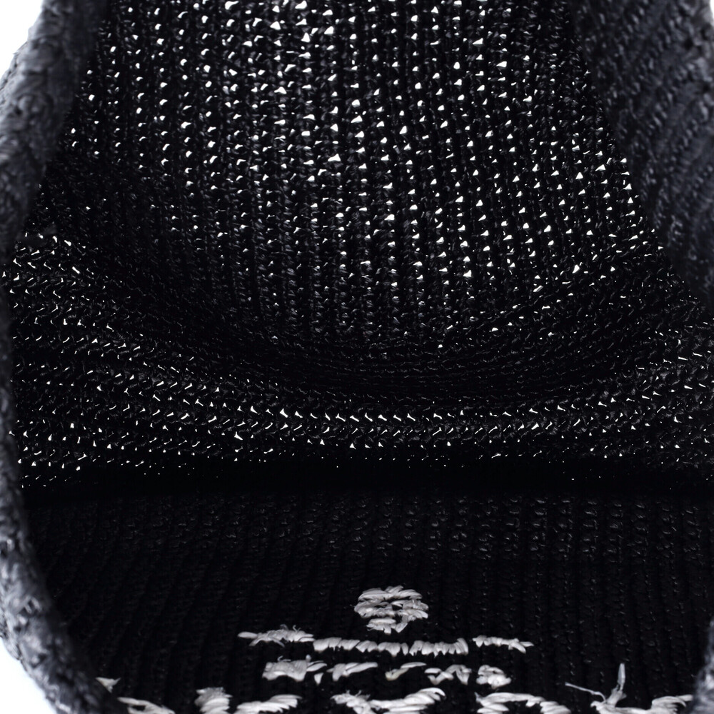 Prada Large Logo Tote Raffia - Picture 5 of 5